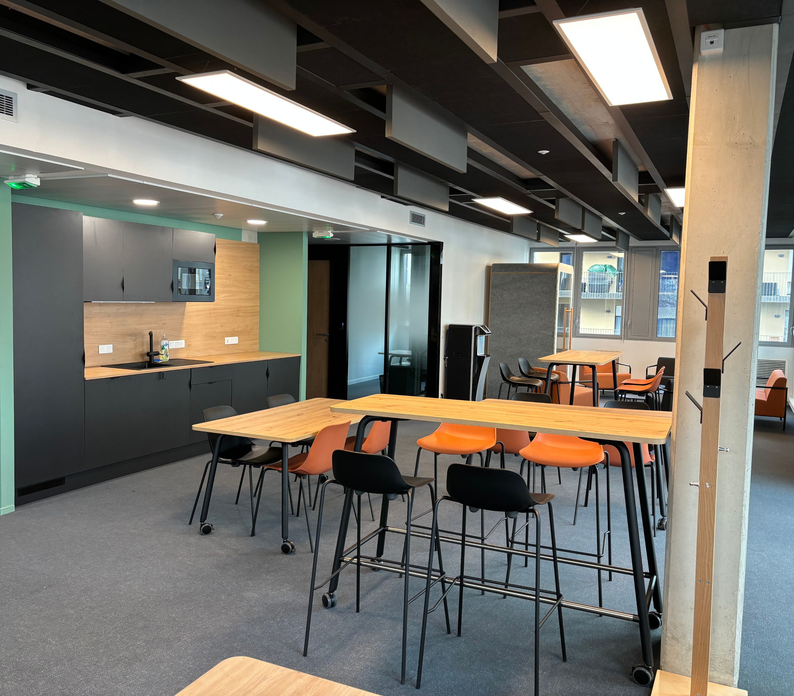 Salle de pause et cafétéria à Reims